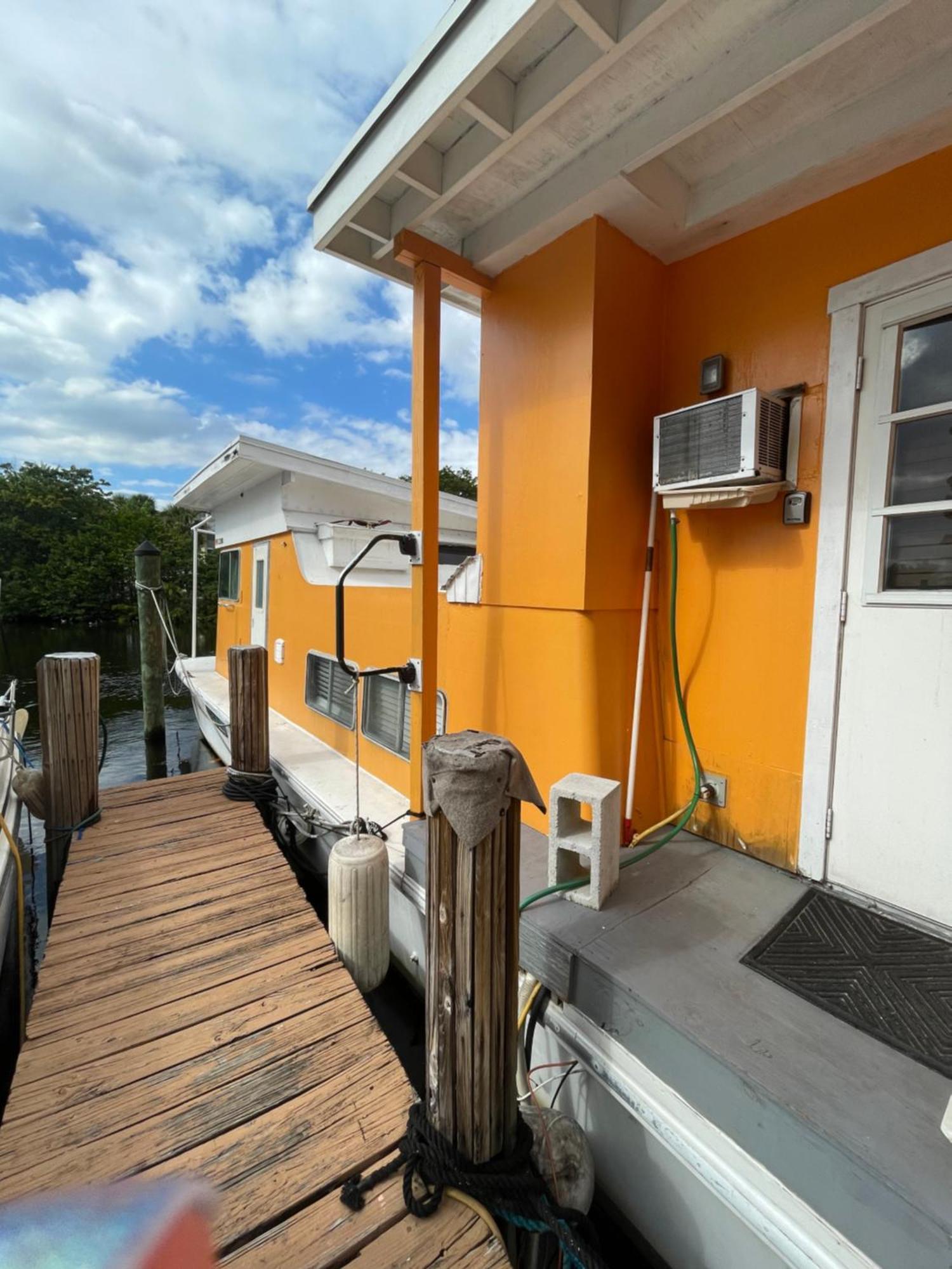 Updated Houseboat On The River! Fort Lauderdale Buitenkant foto